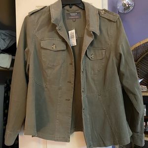 NWT 3X Torrid army green jacket